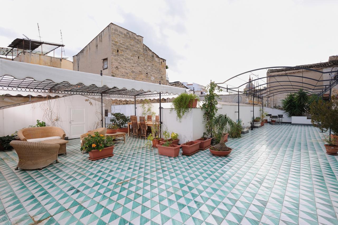 팔레르모 Palazzo Montevago 아파트 외부 사진